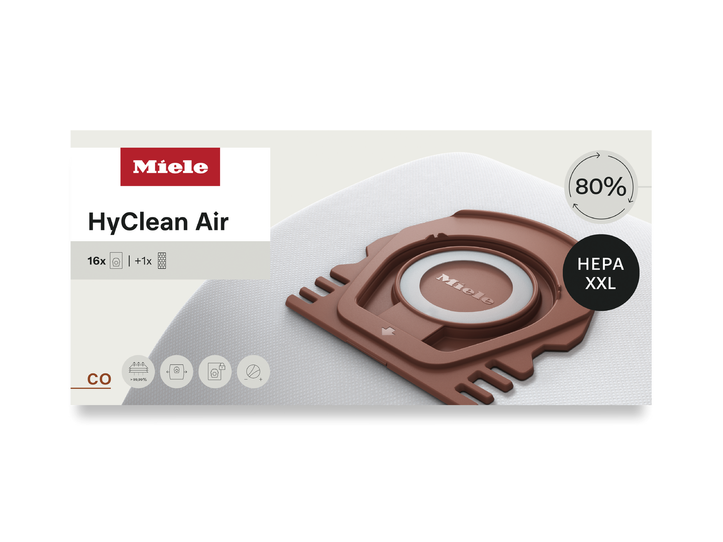 Miele CO Performance Pack HyClean Air