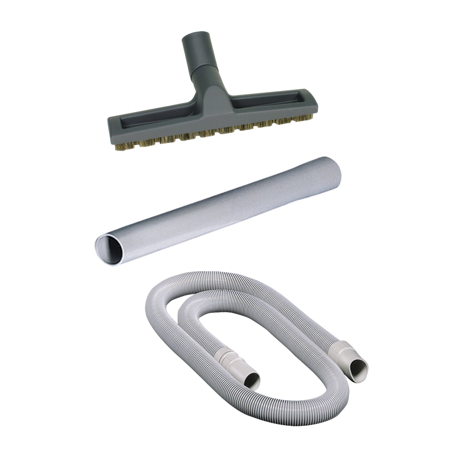 Sebo 1991AM Automatic X 3-Piece Vacuum Attachment Set with Extension Wand, 9-Foot Hose and Parquet Brush