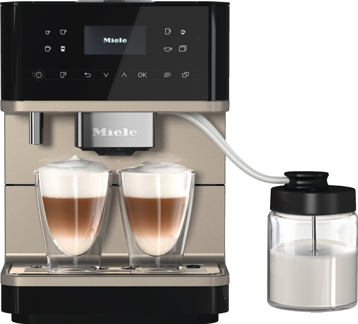 Miele CM 6360 MilkPerfection Countertop Coffee Machine With WiFi