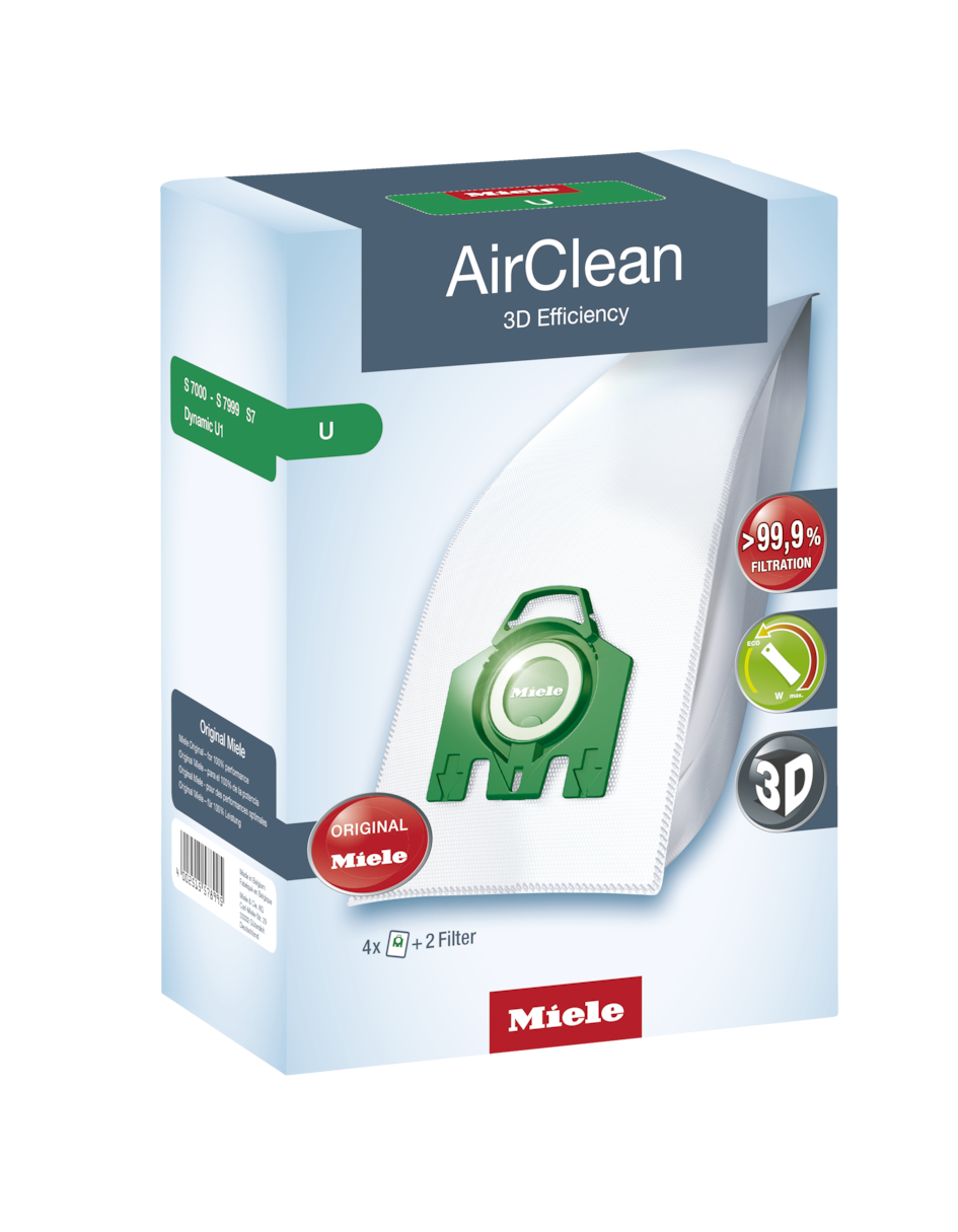 Miele U Vacuum cleaner bag AirClean 3D