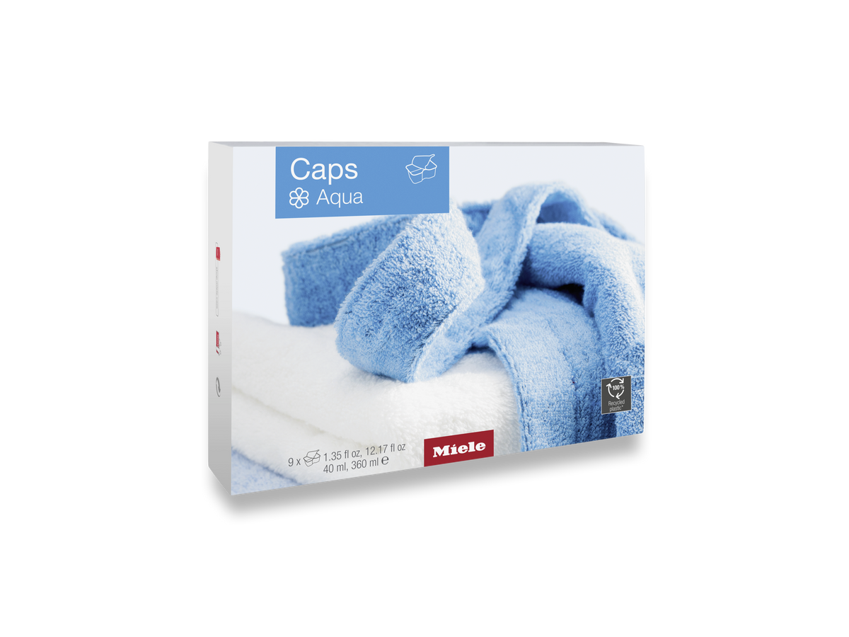 Miele Aqua Fabric Softener Capsules, 9-Pack — manufacturer image 2