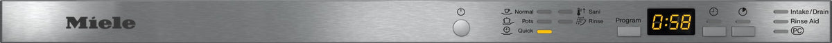 Miele G 5056 SCVi Active Dishwasher - Stainless Steel — Facia panel image