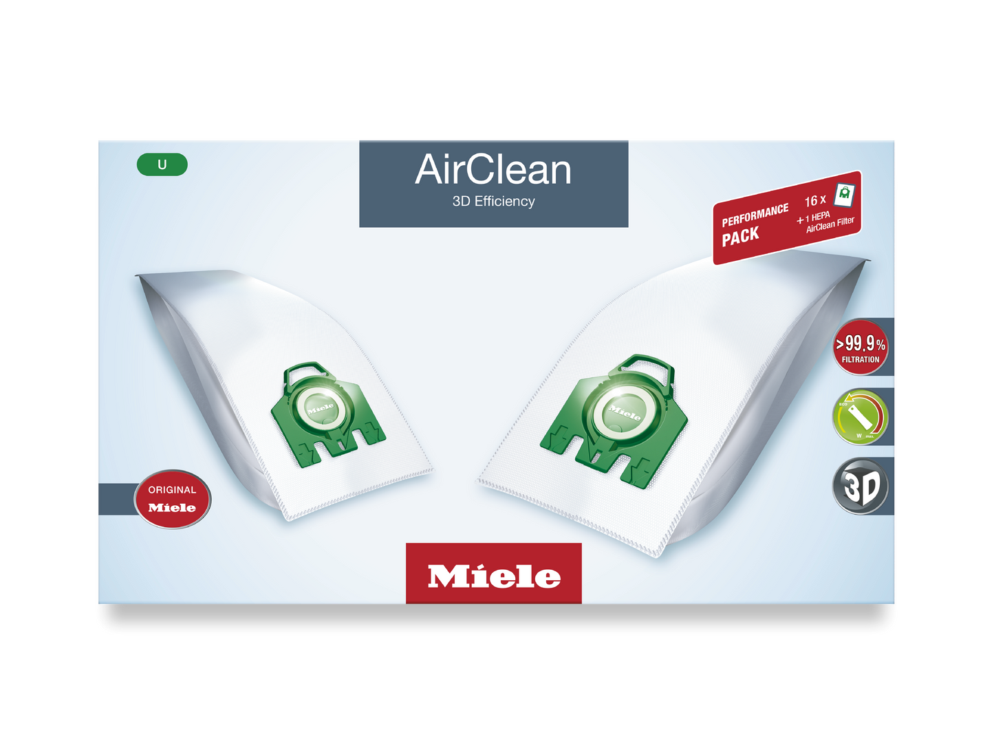 Miele U HA30 Performance AirClean 3D