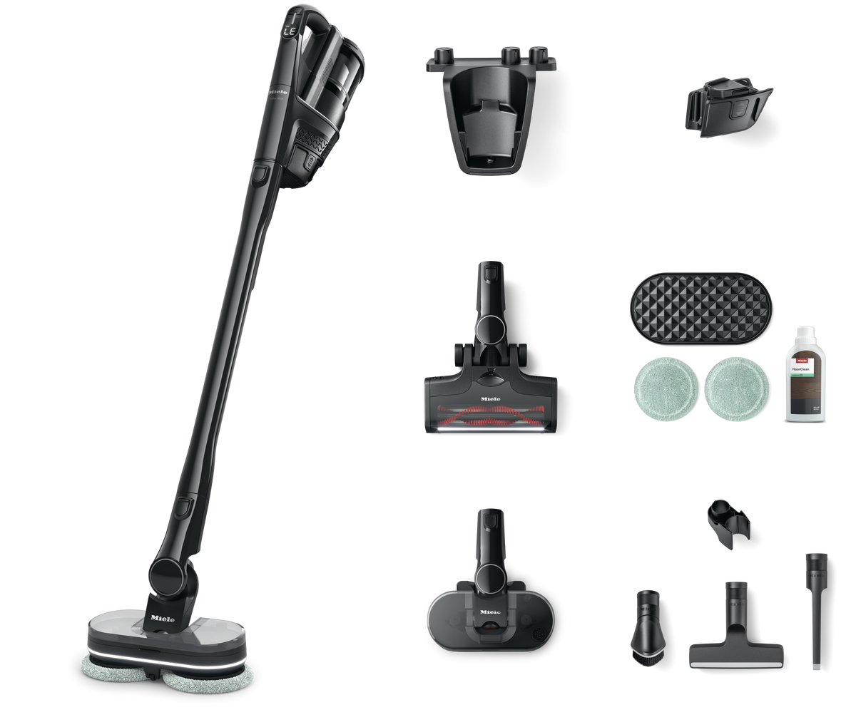 Miele Triflex HX3 Aqua Obsidian Black