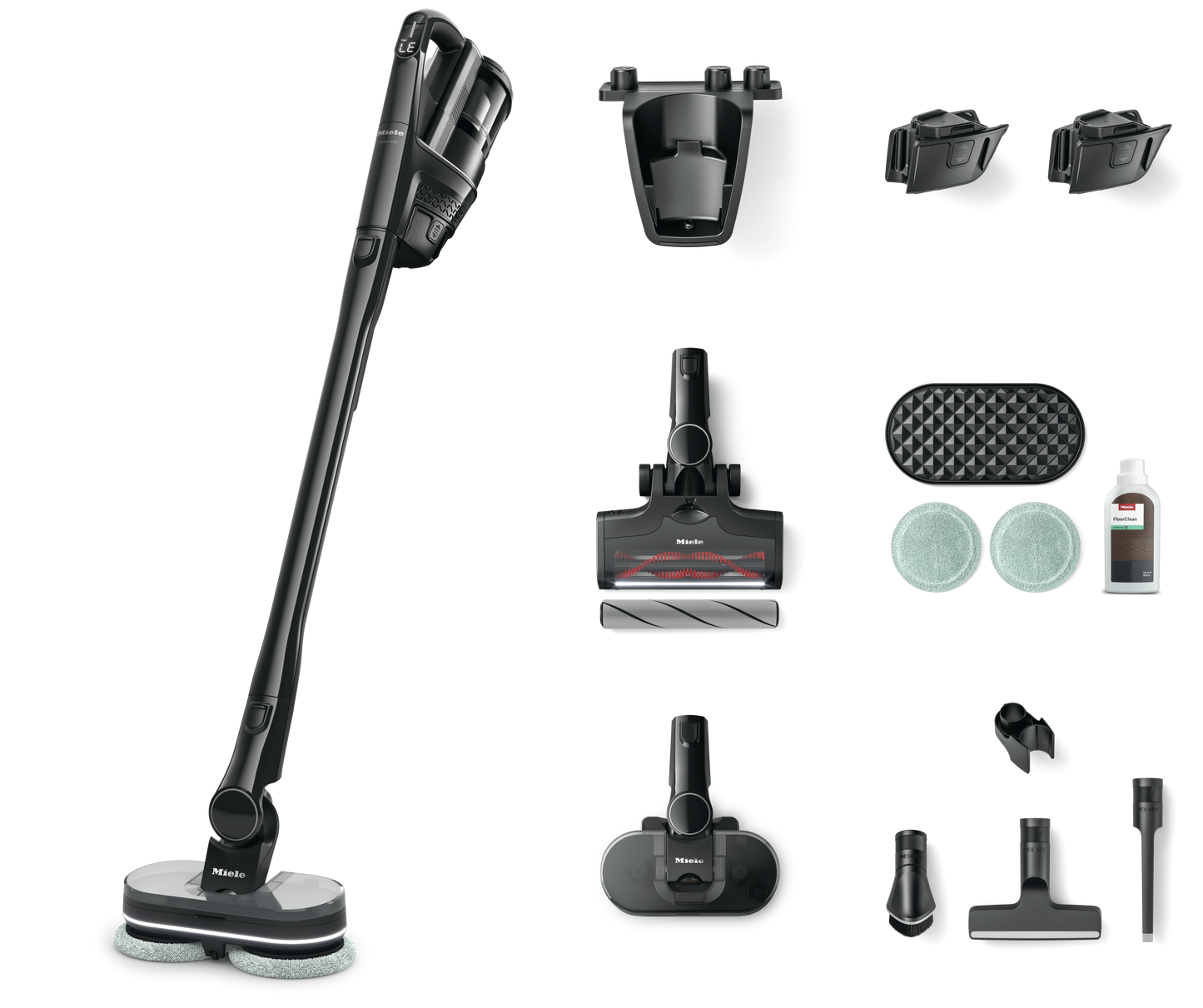 Miele Triflex HX3 Plus Aqua Obsidian Black