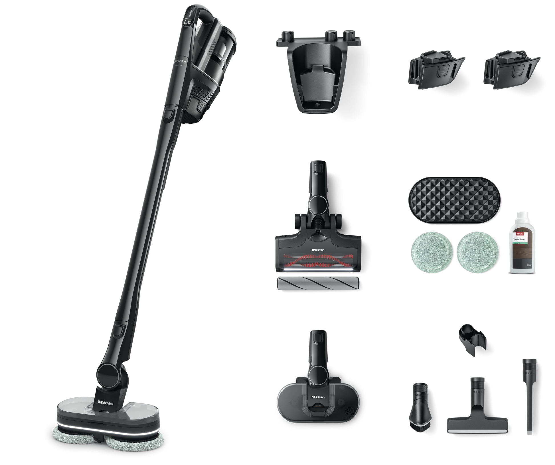 Miele Triflex HX3 Plus Aqua Obsidian Black