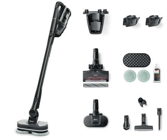 Miele Triflex HX3 Plus Aqua Obsidian Black