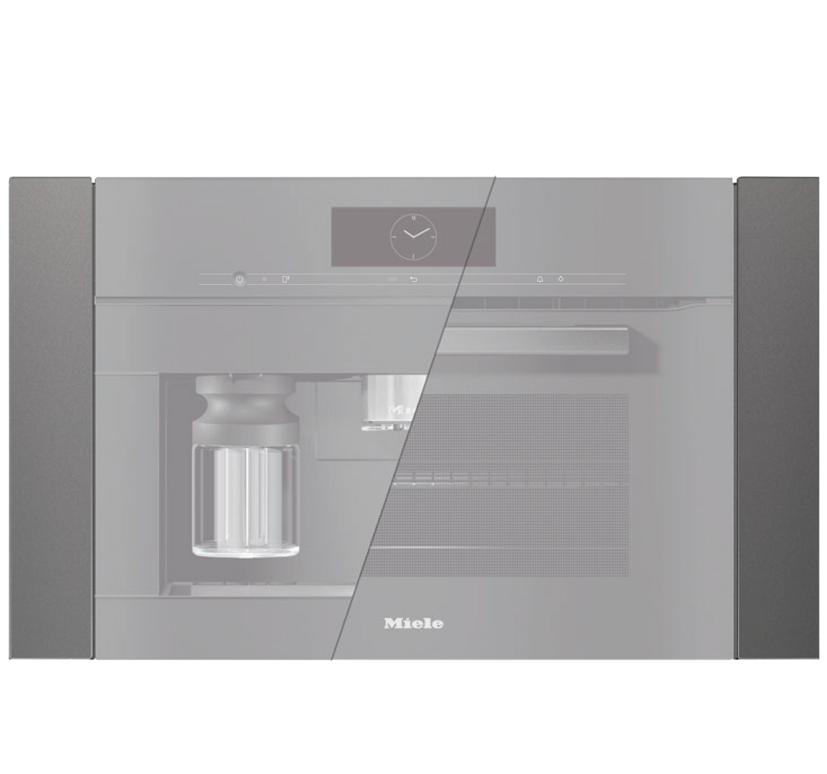 Miele EBA 7848 Trim Kit for 30" x 18" Niche - Graphite Grey
