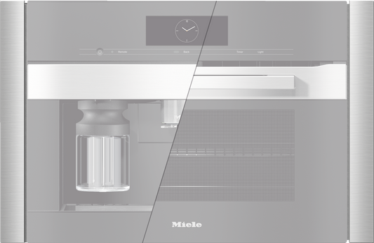Miele EBA 7747 Trim Kit for 27" x 18" Niche - Clean Touch Steel