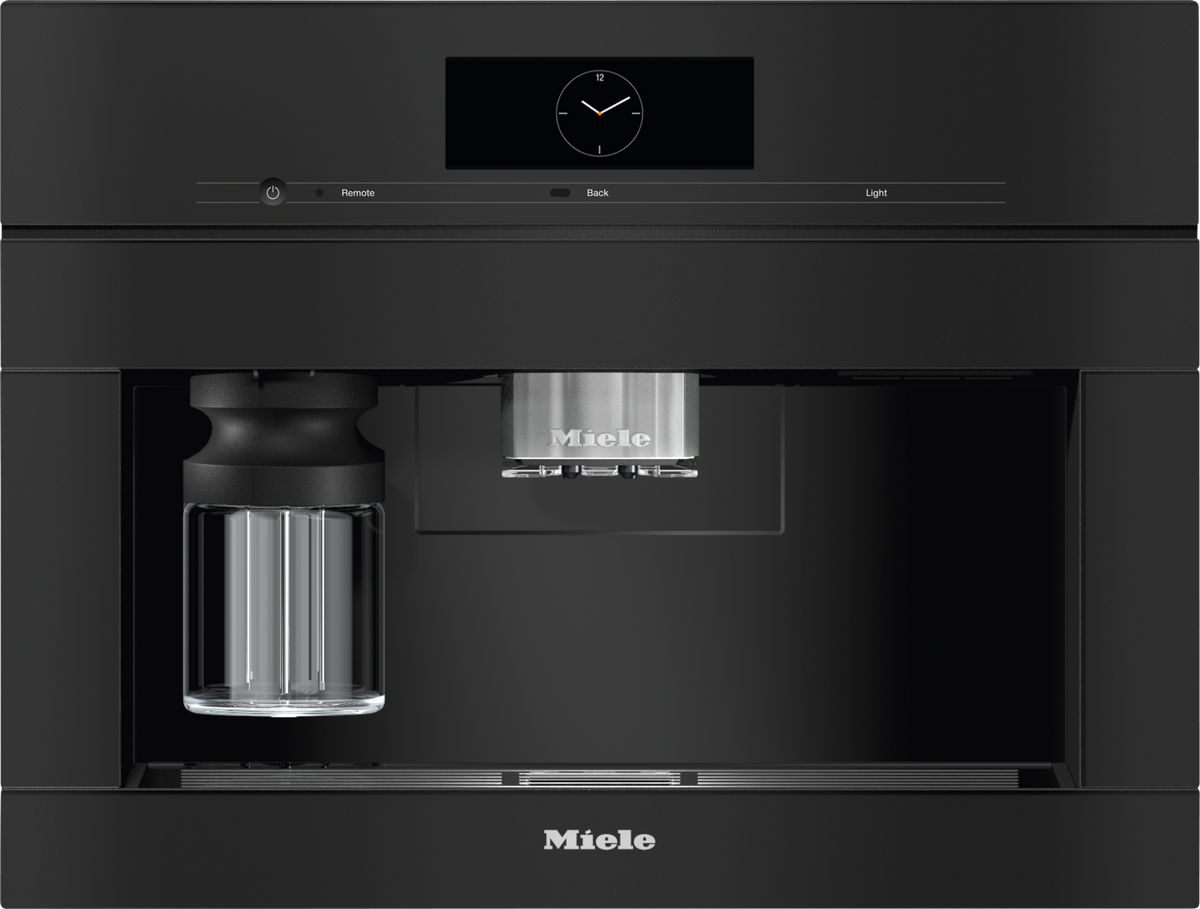 Miele CVA 7845 Obsidian Black built-in coffee machine