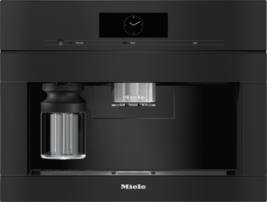 Miele CVA 7845 Obsidian Black built-in coffee machine