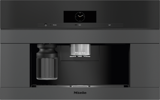 Miele CVA 7875 Obsidian Black matte built-in coffee machine