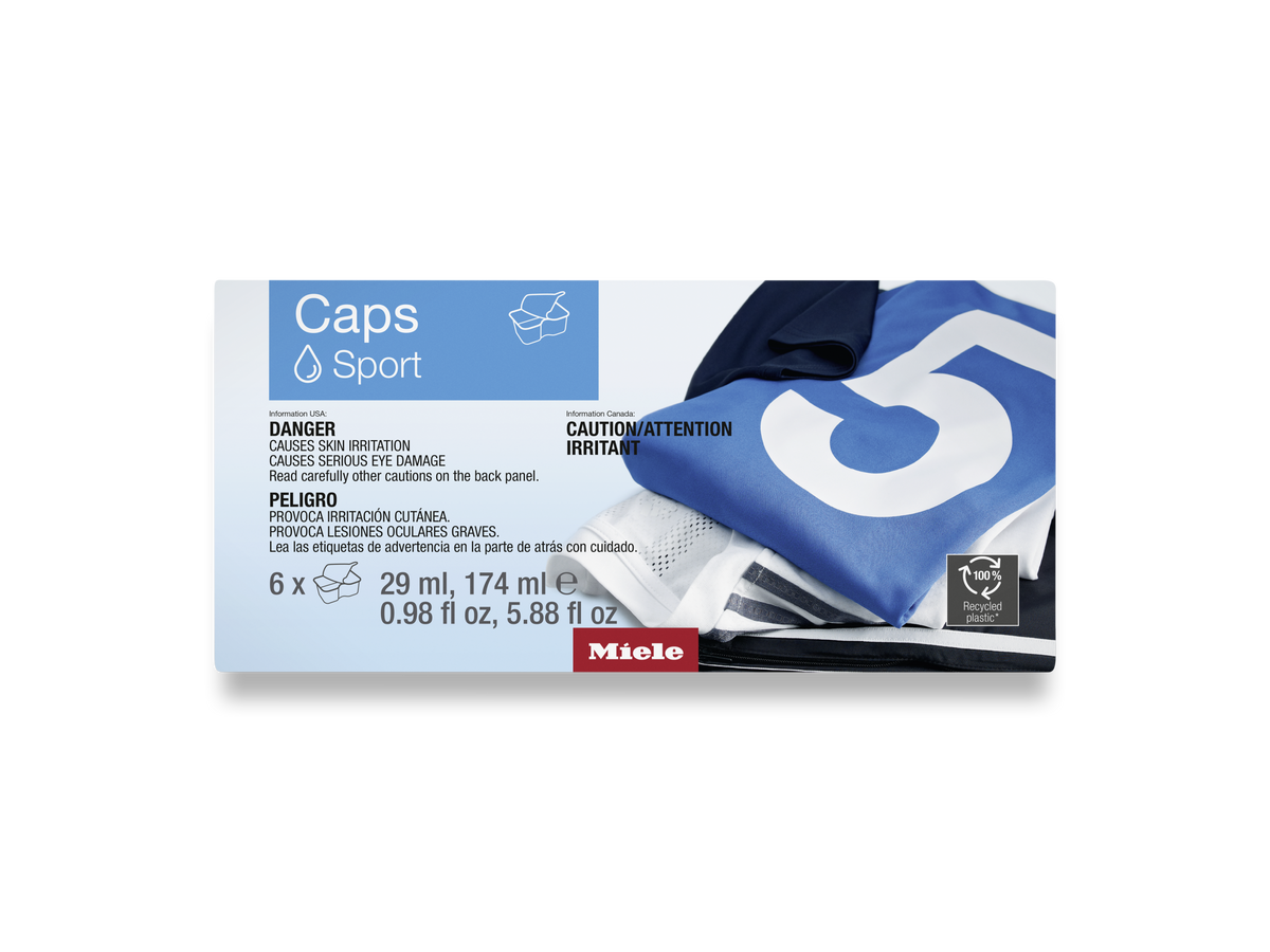 Miele Sport Capsules, 6-Pack