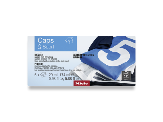 Miele Sport Capsules, 6-Pack
