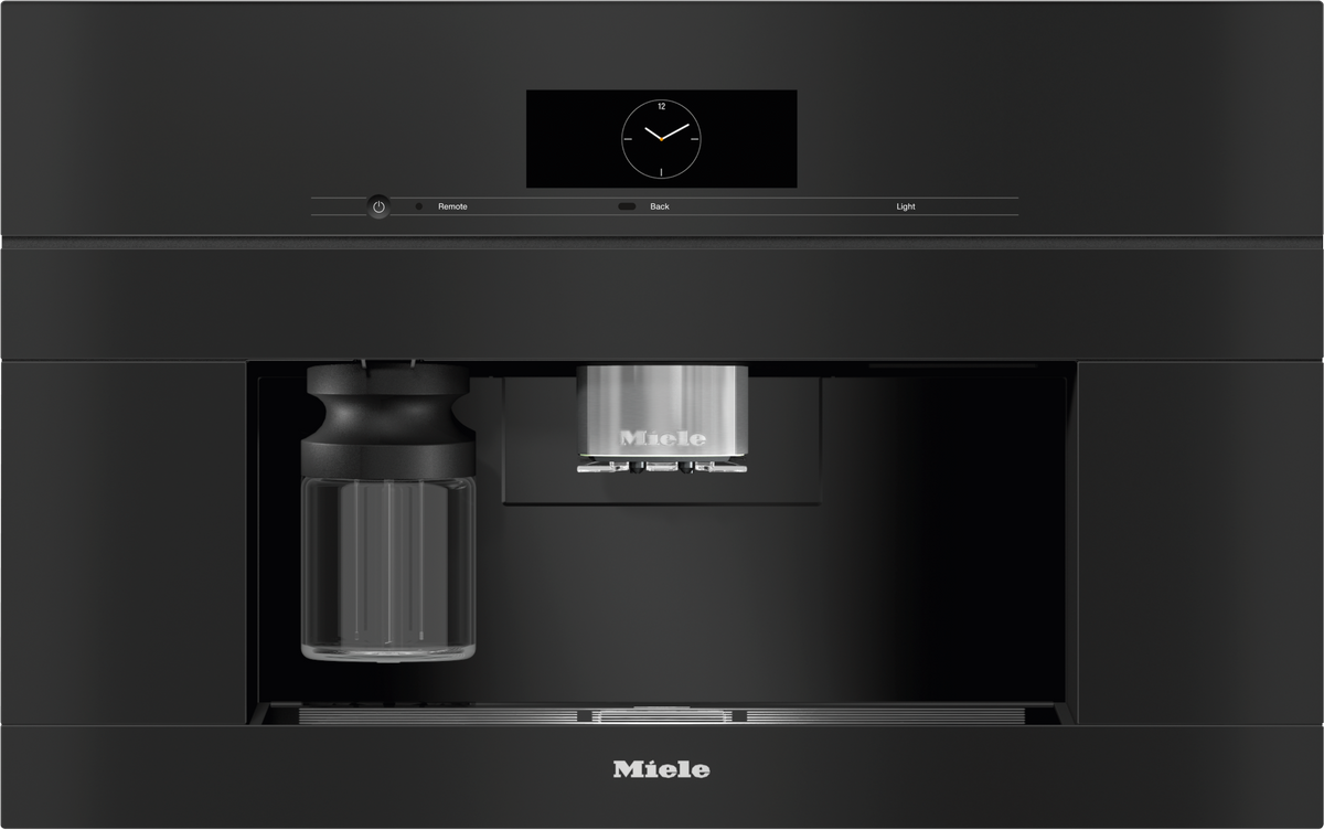 Miele CVA 7875 Obsidian Black built-in coffee machine