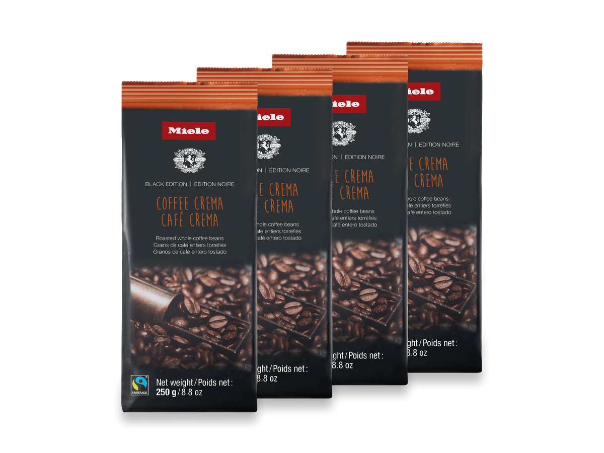 Miele Café Crema 4x250g Coffee Beans