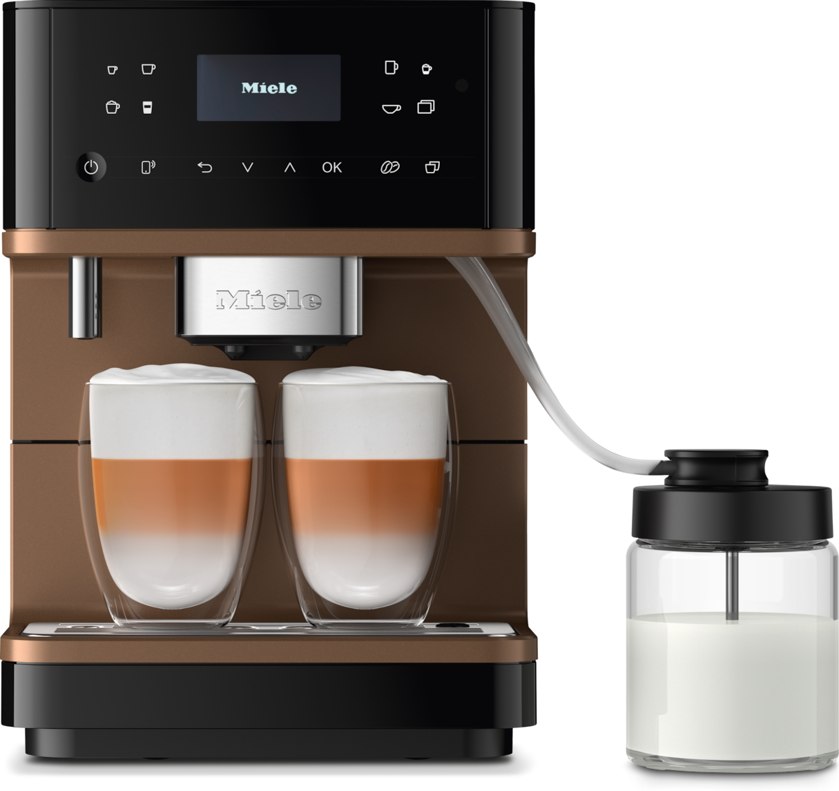 Miele CM 6360 MilkPerfection Countertop Coffee Machine With WiFi