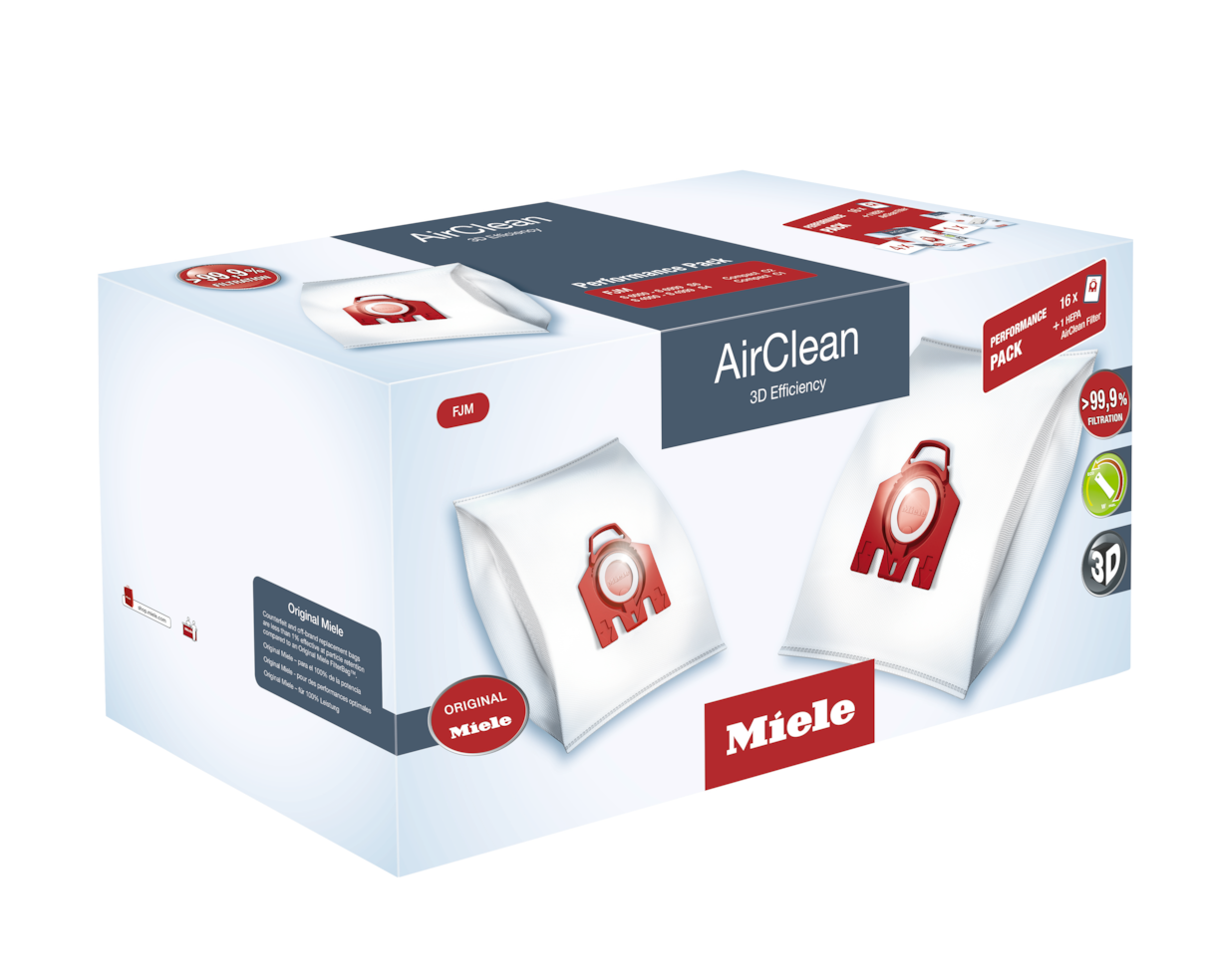 Miele FJM HA 50 Performance AirClean 3D Dustbags and Filter