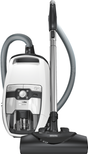 Miele Blizzard CX1 Cat & Dog Bagless Canister Vacuum - Lotus White